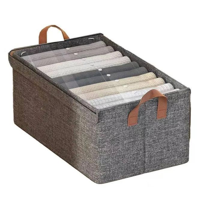 4 Boîte de rangement en tissu élégante