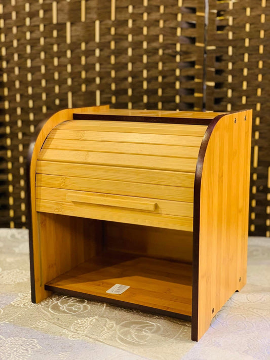 Meuble de Rangement en Bambou avec Compartiment