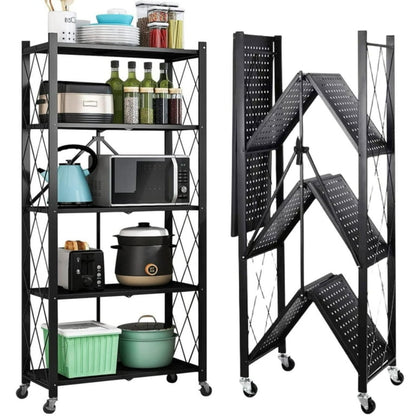 Étagère Polyvalente Pliable 5 niveaux